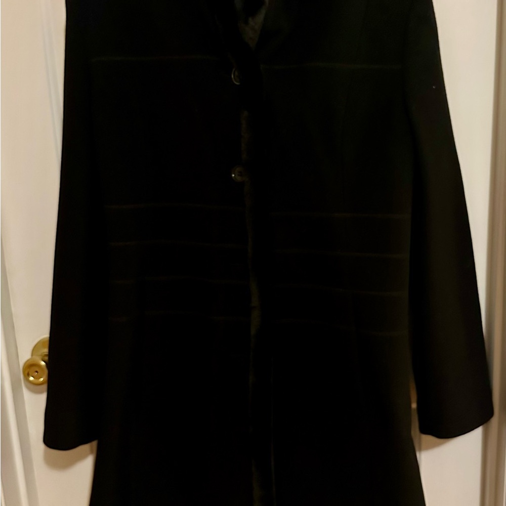 Sophisticated Black Women's Trench Coat